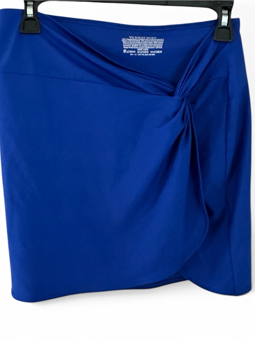 Victoria's Secret Royal Blue Knit Sarong with Side Twist